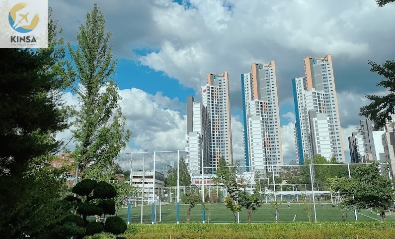 Khu sân tập thể thao của Đại học Konkuk