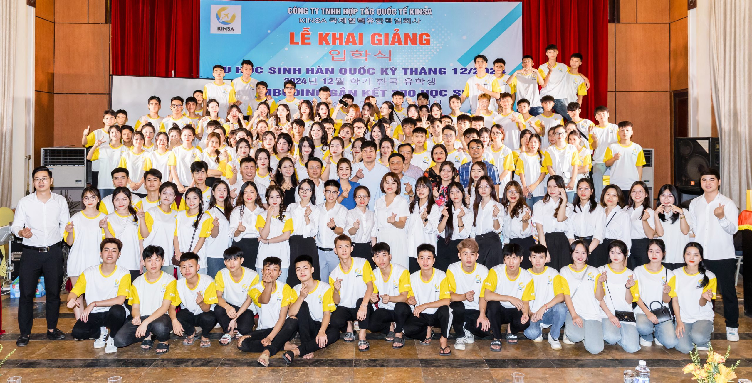Lễ khai giảng du học sinh Kinsa Kỳ tháng 12-2024