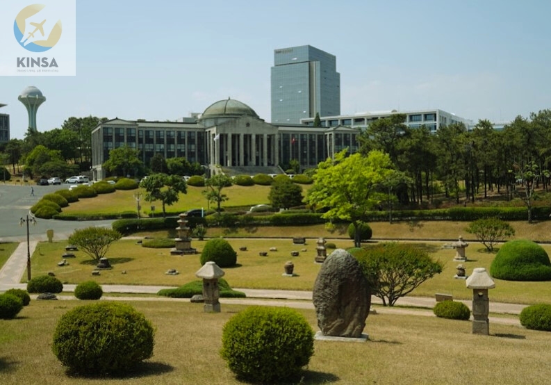 Toàn cảnh Đại học Quốc gia Kyungpook Hàn Quốc