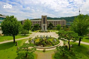 Khuôn viên đại học Dongguk - Hàn Quốc