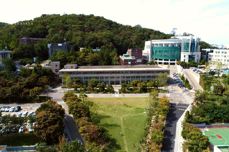 Khuôn viên Đại học thần học Seoul - Hàn Quốc