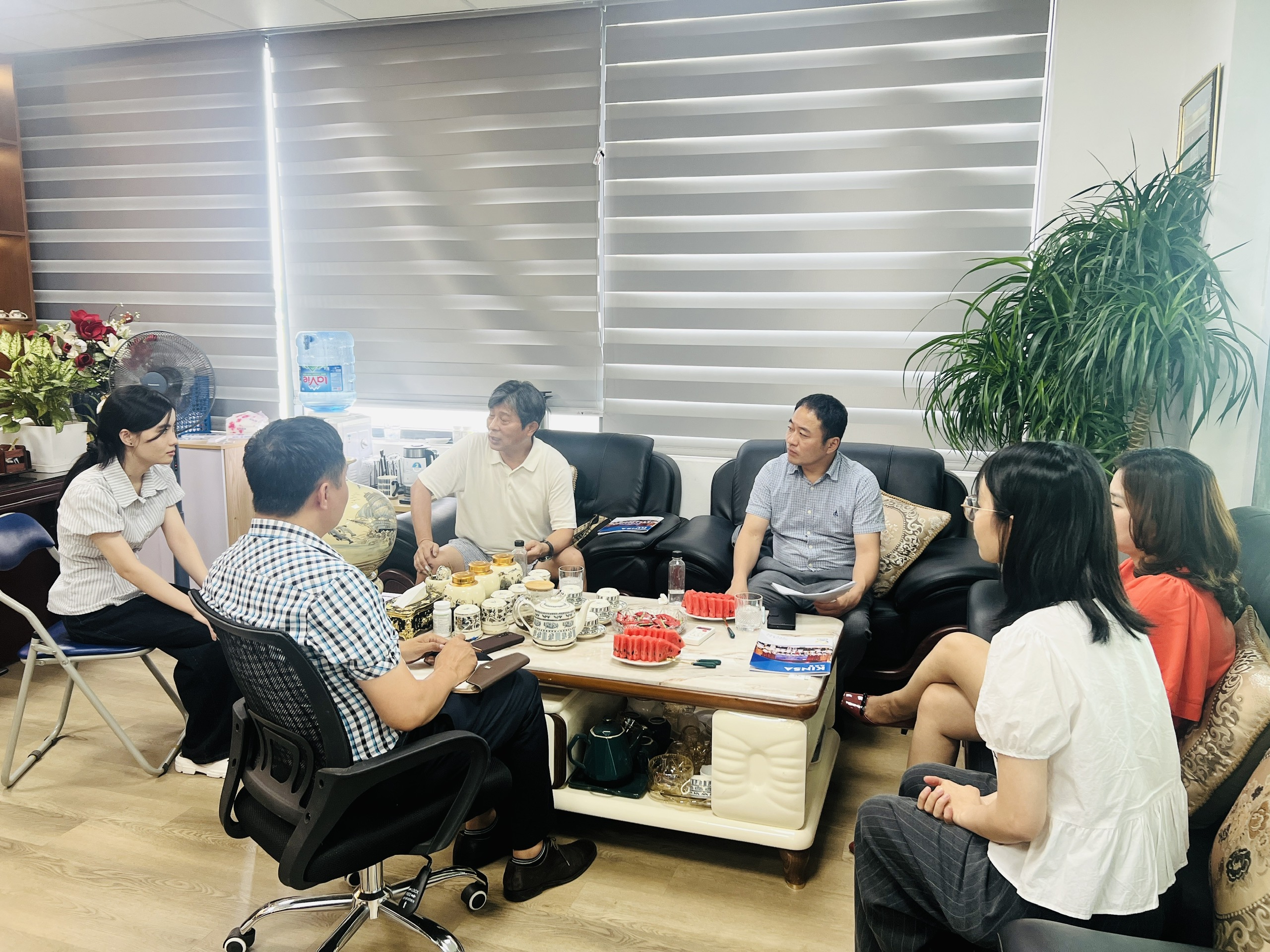 Gặp gỡ ban lãnh đạo KINSA – Trường đại học Hyupsung