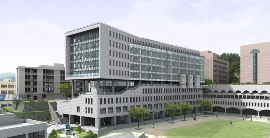 Tòa nhà đẹp nhất trường đại học Youngsan