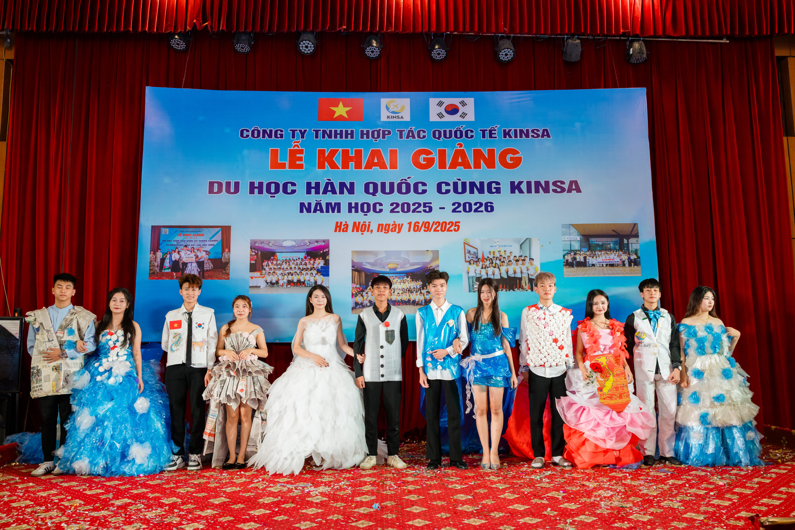 Cuộc thi tái chế của các tân du học sinh Kinsa