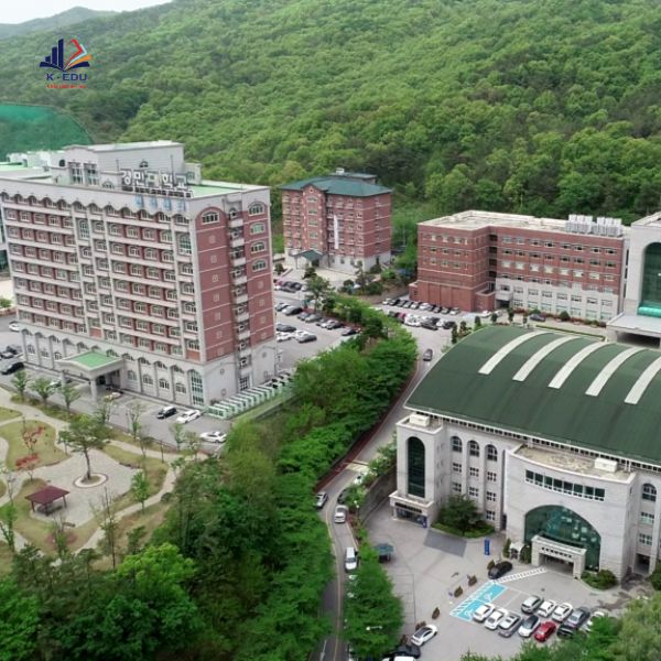 Ký túc xá Kyungmin từ trên cao 