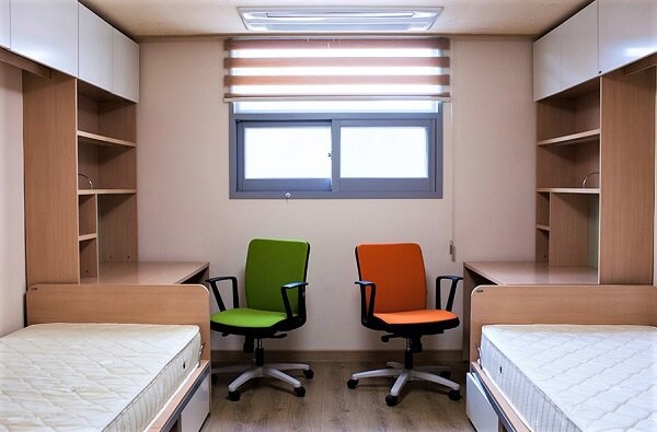 Phòng đôi tiêu chuẩn tại Viện Khoa học & Công nghệ Quốc gia Ulsan