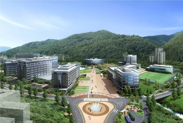 Toàn cảnh Viện khoa học & công nghệ Quốc gia Ulsan