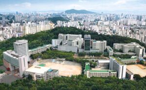 Toàn cảnh Trường đại học Hongik