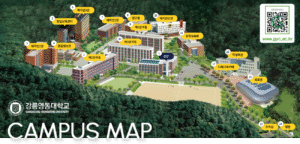 Trực quan về trường Đại học Gangneung Yeongdong