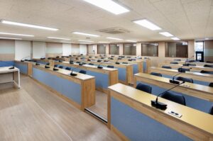 Cơ sở vật chất siêu xịn  của trường Cao học Ngoại ngữ Seoul