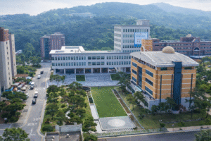 Trường Đại học Nữ Kwangju nhìn từ trên cao