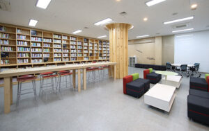 Thư viện trường Đại học Khoa học và Nghệ thuật Yongin