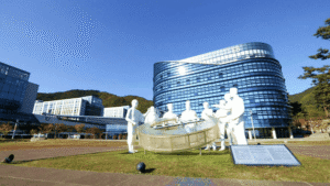 Viện Khoa Học và Công Nghệ Daegu Gyeongbuk có các tòa nhà hiện đại