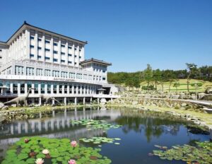 Cảnh quan siêu đẹp tại trường Đại học Jungwon