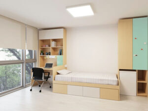 Phòng đôi tiêu chuẩn tại trường Đại học Bách khoa Hàn Quốc