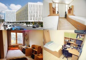 Ký túc xá tại Viện Khoa học và Công nghệ Hàn Quốc