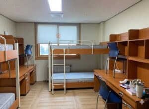 Phòng ký túc xá trại trường Đại học Nữ Kwangju