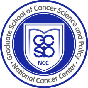 Logo trường Cao học Khoa học và Chính sách Ung thư