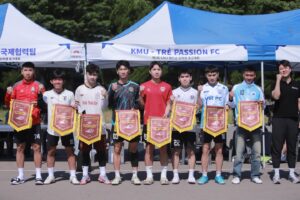 Du Học KINSA Đồng Hành Cùng Giải Bóng Đá Sinh Viên KMU